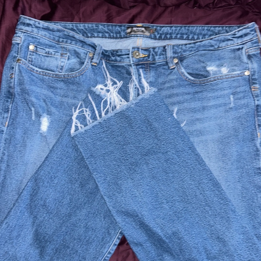 Woman’s plus size jeans